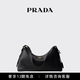 PRADA/Prada gift women's Prada Aim e large cow leather shoulder bag handbag black