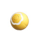 Popocola Cat Toys auto-excitant l'outil d'ennui automatique Cat Ball Smart Sports Car chaton Pet Pet Cat Cat Toy Automatic Cat Ball [Egg Yolk]