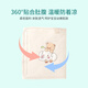 Belly Waist Baby Autumn and Winter Children's Belly Protector Anti-Cold Magic Baby Belly Protector Velcro Anti-Kick Quilt Sleeping Bag Little Bear Elephant_Spring and Autumn Thick M Size_Suitable for 0-2 years old_65*25cm