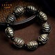 Layun Feiyin natural gold obsidian tortoise shell bracelet turtle shell turtle dragon turtle Baotai silver obsidian transfer beads gold obsidian tortoise shell style