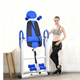 Miyi inversion machine home fitness inversion device upside down stretching traction aid yoga exercise belly hanging artifact H blue/white basic model safety belt