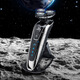 Jingdong Express self-operated electric shaver for men 2025 new small steel cannon that does not leave stubble official flagship store original authentic shaver best-selling No. 1 shaver silver standard + head + nose hair remover + facial cleanser