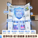 Midea Xiongdundun 601/603 liter cross four-door dual system bottom cooling ultra-thin zero embedded PST+ purified air-cooled frost-free first-level variable frequency large-capacity refrigerator subsidy BCD-601WUSPZM (E) Habeida