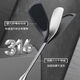Xiongyi tasteless food grade silicone spatula, non-stick special spatula, household cooking spatula set, high temperature resistant kitchen utensil set, silicone spatula, new 316 ebony handle