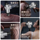 OES fascia gun fully automatic relaxation multi-function shoulder, neck, waist and back artifact muscle relaxation multi-function massager calf massager birthday gift for parents, boyfriend and girlfriend, advanced model 99 levels of intensity adjustment + 5 sets of silicone massage heads, practical Mid-Autumn Festival birthday gift for the elderly, parents, parents