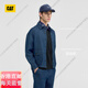 CAT men's casual denim shirt official flagship authentic C dark blue 3XL