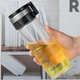 Heenoor en verre unique tasse résistante à la chaleur à l'épreuve de grande capacité tasse de thé épaissie avec anneau de levage pour hommes Tasse d'eau de voiture portable extérieure 6076-695 ml [Même modèle pour comptoir] 695 ml 1 pièce