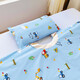 Children's sleeping bag spring, autumn and winter thickened pure cotton four-season universal anti-kick quilt for primary school students, babies, middle-aged and older children, Mengduo-engineering vehicle, soft and breathable, 120*150cm soybean cotton 1 thin 1 thick