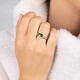 APM Monaco New Product Smile Morse Code Ring Gift for Girlfriend
