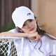New baseball hat for men, all-season pure cotton hat, quick-drying, versatile, face-showing small peaked cap for men and women, group purchase and customization, off-white pure cotton, four seasons, one size fits all, same size for men and women, adjustable size 53-62cm