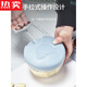 MZXM Japan imported quality manual garlic mashed artifact garlic masher pulls minced garlic and mashes it for household pressing garlic cutting and stirring 200 fast 2 knives blue