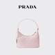 PRADA/Prada Gift Women's Prada Re-Edition 2005 Re-Nylon Mini Handbag Snow Pink-New Style
