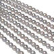 811mm Natural Freshwater Edison Pearl Aurora Semi-finished Chain Zhenduo Hemp Gray Customizable SCT About 9mm Round Bar 5A-SCT2 About 40cm 9-10mm