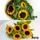 Sunflower Birthday Gift Fresh Cut Flowers Yunnan Base Straight Delivery Fresh Sunflower Flowers Graduation Bouquet 10 Sunflowers Medium Large Flowers Medium Large Flowers Sunflowers
