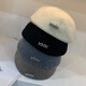 Duanxiangyu woolen beret women's hat autumn and winter fashionable newsboy hat 2025 new Korean style versatile forward hat xxx metal label black woolen beret two-wear style one size