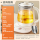 SUCPOYE teapot multifunctional household kettle decoction teapot office flower teapot thermal insulation teapot porridge pot white 316 food grade health pot health pot 1.8L