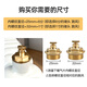 Wolwaston brass radiator plug manual deflation exhaust sewage valve outer wire air leakage plug heating accessories valve air leakage 6 points
