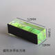 Fantasy magnetic level absorbs iron level bubble small level ruler mini water bead hardware plumbing home measuring tool level magnetic 40*15*15 long strip level
