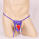Ye Zimei men's sexy underwear with JJ set thong role-playing cock sexy underwear bird head T-pants yellow one size