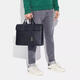 COACH Men's Business Briefcase A4 Document Storage Laptop Accommodation Multi-compartment Design Backpack Midnight ONE SIZE