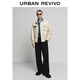 UR new winter men's casual workwear style pocket loose cotton jacket UUV150021 Khaki M