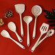 Yongfan German imported quality spoon kitchen kitchen supplies soup spoon spatula rice spoon kitchen utensils colander household kitchen utensils color line colander food grade silicone - family first choice