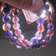 Eternal leaf natural cordierite bracelet for women blood drops cordierite bracelet starry sky ice blue crystal tanzanite one thing one picture cordierite 421--451 number is blood drop but with white lines defects must be read before purchasing