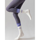 Duofanlian high-looking women's yoga socks indoor non-slip elastic sports socks Pilates training fitness socks black