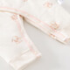 Autumn and winter onesies, newborn clothes, baby onesies, autumn and winter thickened quilted newborn baby butterfly clothes, love bunny 60g quilted butterfly clothes 59cm