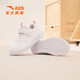 Sneakers para hombres y mujeres para hombres y mujeres Spring y verano Fuera de cuero cómodo Velcro Escuela primaria Zapatos blancos [Estilo de mujeres] White/Water Pink 9901H-4 29