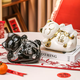 Yusenyi Lucky Cat Tissue Box Cute New Home Living Room Coffee Table Exquisite Ornaments Light Luxury High-Level Creative Tissue Box (Platinum) Lucky Cat Tissue Box