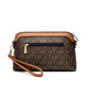 Perte Daiqi Sac féminin 2025 Été Nouveau sac pour femmes d'âge moyen Maman Maman Small Bag Sac Bag Sac à bandoulière décontracté texturé Crust à quatre feuilles jaune