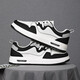 Huilijun 2025 Herbst Extra-Large Board Schuhe 45 Nationale Trend weiße Schuhe Casual Schuhe 47 plus fette Herrenschuhe 48 6169 Weiß brauner Maschenstil 46