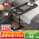 Fengxing Tianxia Bedside Computer Desk Bedroom Home Pulley Movable Table Lift Bed Study Writing Desk Lazy Desk Single Strip Black 80*40cm