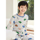 Sous-vêtements pour enfants à haricots rouges ensembles de coton pur et de vêtements d'automne pour enfants d'âge moyen et de pantalon long pantalon chaud m1049 chanvre 160