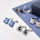 GENSZ GT GENSZ Enterprise custom cufflinks gift customization company LOGO customized group purchase gift box souvenir enterprise custom style