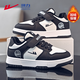 Warrior Children's Shoes Boys' Shoes Plus Velvet Sneakers Winter Girls' Cotton Shoes Children's Sports Shoes WZ-B057L Black/White 38