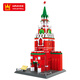 
Wange building blocks, world landmark building, Chinese style assembled building blocks, model toys, children's toys, small particle building blocks, Kremlin (1047pcs)5219