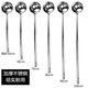 Zhenjia 304 spoon long handle stainless steel chef's frying spoon extended spoon canteen commercial water ladle household porridge and vegetable spoon 14 cm long handle shovel handle length 50cm