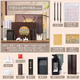 Huying Qianli Jiangshan Longyin Upgraded Four Treasures of the Study Set Elementary School Beginners' Introductory Ink Pen and Ink Paper and Inkstone Calligraphy Inkstone Ink Strip She Inkstone Pen Holder Gift Box