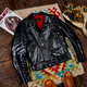 CHEVALPES international first-line brand classic replica Marlon Brando inclined pull Schott tea core horsehide 613 motorcycle jacket leather cowhide M