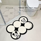 Yusenyi Cartoon Mickey Bathroom Toilet Floor Mat Bathroom Door Strong Water Absorption Quick-Drying Diatom Mud Non-Slip Soft Home DY Mickey Dream A Diatom Mud Floor Mat 40x60cm (environmentally friendly and odorless)