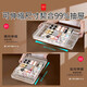 Zhifan Japanese drawer storage box retractable organizer box dressing table cosmetics built-in partition compartment box miscellaneous storage main picture 9-part grid four-sided retractable 1 pack