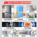 Haier Xiaohonghua Refrigerator 500 liters ultra-large capacity 594mm ultra-thin recessable air-cooled frost-free first-level energy efficiency cross four-door four-door double-door household refrigerator 594mm ultra-thin丨AI frequency conversion technology丨three-speed temperature change丨black gold purification Xiaohonghua series 2026 new model丨500 liters