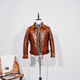 CHEVALPES international first-line brand heavyweight horsehide classic 1930 batik horsehide leather jacket men's motorcycle short retro slim leather beeswax horsehide TWC716 S