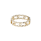 Chanel Classic Double C Ring Women's Gold Gift Gold 52
