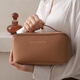 Complete new product cosmetic bag women's large capacity ins sense 2024 new portable travel cosmetics waterproof wash collection rose pink upgraded thickened large capacity_classified storage makeup cosmetics