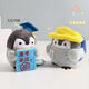 Travel Little Penguin Pendant Japanese Cute Doll Backpack Keychain Couple Plush Doll Pendant Lucky Penguin Must Pass Every Exam 1 14cm Keychain Lucky Penguin