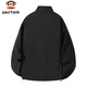 Paul Frank Jacket Men's Spring and Autumn Loose Stand Collar Bomber Jacket Men's Casual Sports Top Men's Black XL