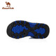 Camel (CAMEL) children's sandals summer outdoor sports beach sandals Baotou anti-kick breathable D63B801036-color blue 36